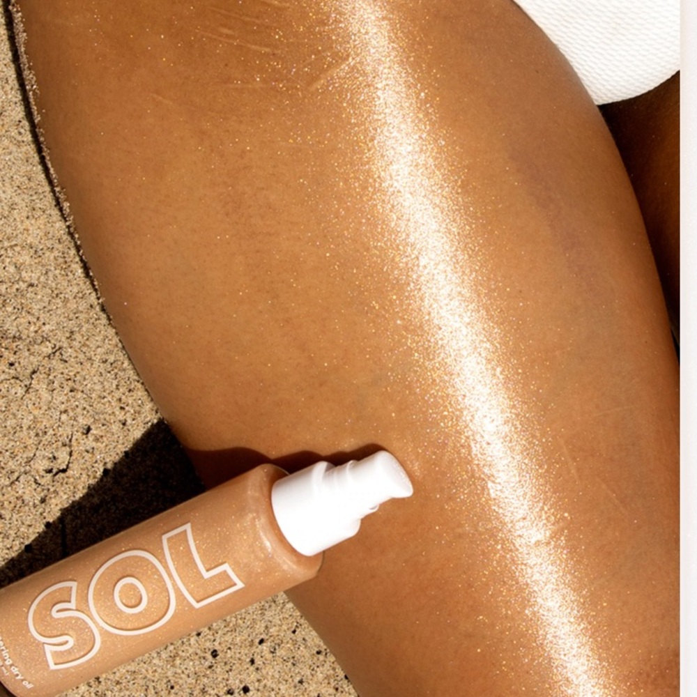 SOL Body shimmering oil